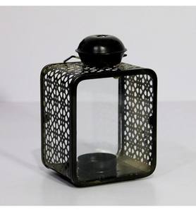 Lanterne en métal de décoration de mariage Lanterne d'intérieur de luxe de qualité couleur rose taille et forme personnalisées d'Inde - Product Image 3