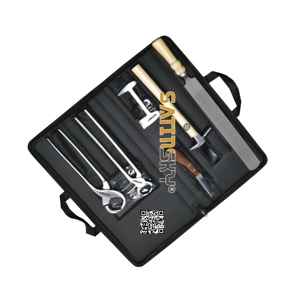 Kit complet de soins des sabots pour maréchal-ferrant, 6 pièces, dans un étui de transport, qualité supérieure, emballage personnalisé, fournisseur direct - Product Image 1