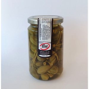 Tissi 314 ml x 12 Unidades de Verduras Saladas en Conserva, Alcaparras en Vinagre Tipo Encurtido - Product Image 1