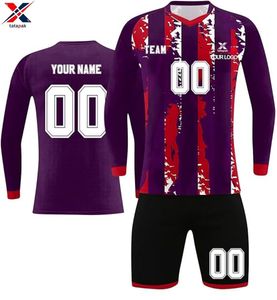 Ensemble de maillots de football d'équipe 100% polyester léger confortable à séchage rapide respirant personnalisable Maillot de sport unisexe Adultes - Product Image 4