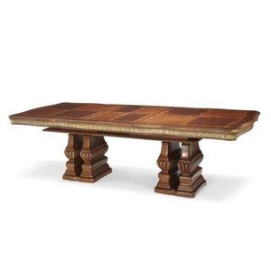 Table à Manger Vintage en Bois Design Classique - Product Image 2