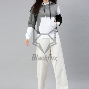 Women's Casual <b>Long</b> <b>Sleeve</b> Hooded Pullover Sweatshirt with Front Badge Decoration Pockets Winter <b>Tops</b> Best Hoodies Sweatshirts - Product Image 4