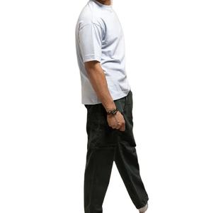 Camiseta 100% algodón para hombre, manga corta, estampada, de alta calidad, con logo personalizado, informal, servicio OEM, camisetas personalizadas para hombre - Product Image 4