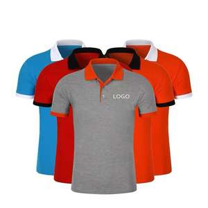 Nouveau polo pour hommes de Style professionnel pour l'été à la mode à manches courtes hauts Logo personnalisé motif imprimé ODM vêtements en tissu - Product Image 1