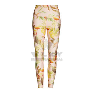 2023 New Arrival Women's High Quality Quick Dry Breathable Casual <b>Knitted</b> Print Fitness Waist Seamless Fabric <b>Leggings</b> - Product Image 5