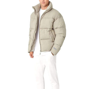 Chaqueta Acolchada al por Mayor para Hombre, Chaqueta de Invierno 2025 con Logotipo Personalizado, Chaqueta de Burbuja con Bolsillo, Chaquetas de Hombre con Estampado OEM Personalizado - Product Image 4