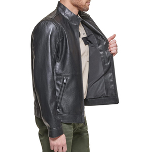 Chaqueta de Piel de Oveja con Logotipo Personalizado, Estilo Vintage, para Hombre, de Grano Completo, Impermeable, con Capucha, para Invierno, Uso en Exteriores, Auténtica - Product Image 6