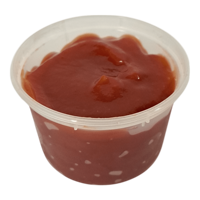 Petits contenants à sauce de 4 oz avec couvercles pour emporter, gobelet rond en plastique pour sauce avec couvercles, jetable et réutilisable