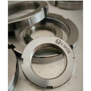 Serie KM Tuercas de seguridad de alta calidad Soportes Rodamientos de husillo Hecho Acero inoxidable Galvanizado Zinc Plateado Métrico Certificado - Product Image 3