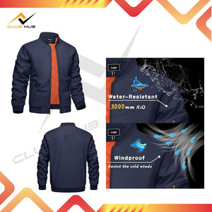 Men Baseball Bomber Jacket Spring Warm Formal <b>Camouflage</b> Horse Fur Zip Pocket Jacket - Product Image 2