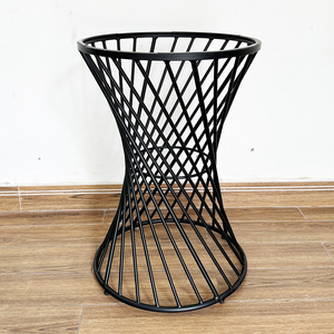 Patas Redondas de Hierro Fundido Estilo Industrial para Mesa de Centro CHBCF023, Diámetro 50cm, Altura 73cm, para Sala de Estar o Comedor - Product Image 4
