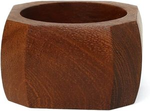 Anillos de Servilleta de Madera Natural Premium, Vajilla Ecológica para Bodas, Eventos y Fiestas con Opción de Logotipo Personalizado - Product Image 5