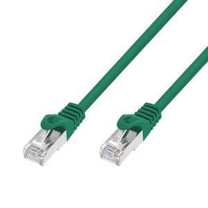 Cable de Red Extralink Cat.7 S/FTP de 1m, 20G, Verde, Cable de Red de Cobre, Par Trenzado - Product Image 1