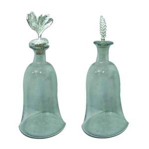 ขวดน้ำหอมตกแต่งโต๊ะในบ้านดีไซน์เนอร์ขวดน้ำหอมแก้วใสใสใสทำมือ - Product Image 3