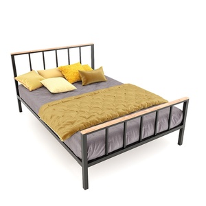 PN021 Classic & Contemporary Bedroom Furniture Combo Metal Bed with Reclining & Storage Features for Home Dining Farmhouse Use - Product Image 2