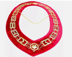 Delantal Masónico de la Gran Logia con Bordado de Hilo Metálico Cosido a Mano, Ligero, Fabricación en Pakistán, Venta al Por Mayor - Product Image 4