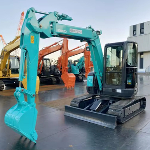 Nouvelle mini-excavatrice Kobelco SK50UR-3 modèle 2025, poids opérationnel de 7 tonnes, moteur inclus, mini-pelleuse à vendre - Product Image 1