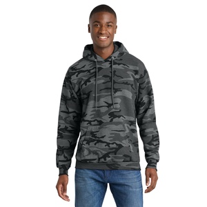 2026 New Design Winter Fleece Embroidery Applique Patch Letter Sweatshirt Hoodie Acid Wash Drawstring Rhinestone <b>Camo</b> <b>Men</b> Hoodie - Product Image 1