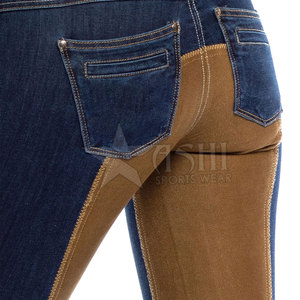 Vêtements équestres pour femmes de haute qualité à séchage rapide à manches longues chemises de spectacle d'équitation avec ensemble de pantalons couche de Base de Performance - Product Image 3