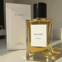 Bouteille d'Emballage de Parfum Vide Transparente de Luxe 50 ml 100 ml Personnalisée à Fond Épais de Haute Qualité avec Sérigraphie du Logo