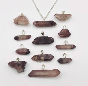 Collar con colgante de latón Vintage hecho a mano, 8-22mm, alambre de doble punta, Color malaquita envuelto, joyería de moda dorada para compromiso - Product Image 4