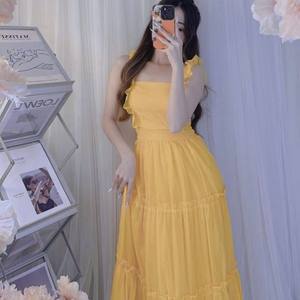 Women Dress Fashion 2014 Casual Reasonable Price 100% <b>Linen</b> Casual Washable Customized Packaging Vietnam Manufacturer - Product Image 4