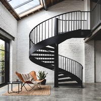 Marches d'escalier modernes en acier inoxydable Anewson, à fixer par boulons, marches métalliques antidérapantes pour systèmes d'escalier intérieurs, extérieurs et industriels