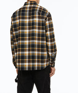 Streetwear Flannel Long Sleeve Men's <b>Shirts</b> Pattern Custom Logo Button Casual Cotton <b>Plaid</b> Flannel <b>Shirt</b> men's <b>shirts</b> - Product Image 4