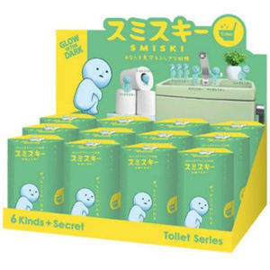Série de toilettes en plastique Smiski, ensemble scellé, 12 pièces par ensemble - Product Image 1