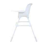 Chaise haute bébé en plastique OEM UNICARE pas chère avec coussin de siège à ceinture souple, design moderne et portable, pour cuisine, hôtel, salle à manger, Turquie 2024
