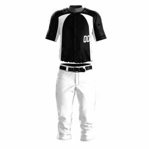 Nouveau poids léger confortable Fit hommes Baseball uniforme concevoir votre propre couleur unie hommes Baseball uniforme - Product Image 1