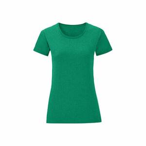 Couleur verte 100% T-shirts surdimensionnés à col rond en coton à manches courtes de haute qualité pour les femmes du Bangladesh - Product Image 3