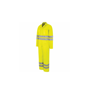 Combinaison réfléchissante de sécurité vêtements de travail costume Fr vêtements uniformes de résistance au feu à la flamme vêtements de travail combinaison de travail haute visibilité - Product Image 4
