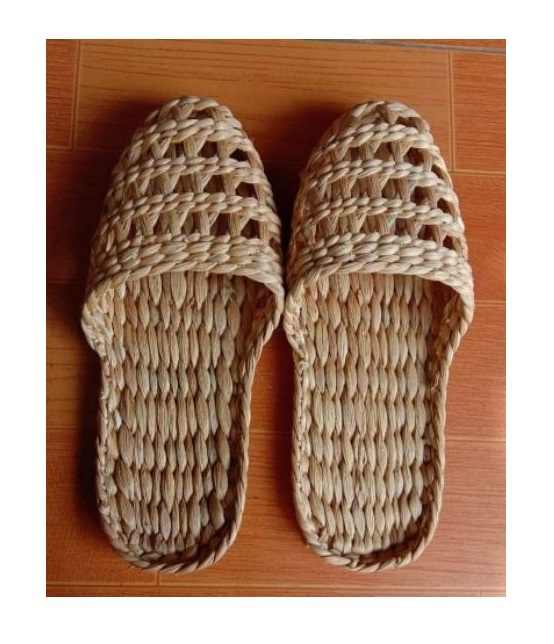 Hot Sale Summer Women's Shoes, Hotel Slippers Water Hyacinth Sandals Vietnam Manufacturer with Best Price