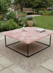 Sceau en agate poli artisanal, décoration de luxe pour la maison, motif floral religieux, agate et résine, artisanat de table pour un style exquis - Product Image 2