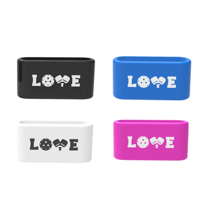 Bandes de poignée de raquette de pickleball en caoutchouc, durables, légères, réglables, flexibles, antidérapantes, couleurs personnalisées, prix abordable - Product Image 1