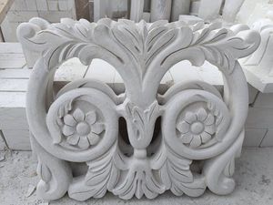 Hecho a mano exquisita piedra de mármol blanco artesanía diseño moderno superficie pulida elegancia atemporal para el hogar Villa al aire libre y regalos - Product Image 6