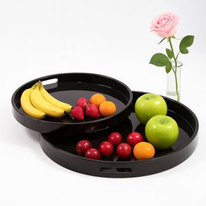 Bandeja Decorativa de Lacado Artesanal Ecológica Hecha a Mano por Fabricantes de Vietnam, Artesanía de Alta Calidad Personalizada, Artesanías Vietnamitas - Product Image 4