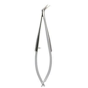 Castroviejo กรรไกรผ่าตัดกระจกตาโค้งตรงเครื่องมือผ่าตัดทางตาเครื่องมือผ่าตัดตาปลายแหลม - Product Image 3