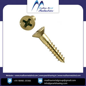 Petites vis en laiton en vrac en laiton noir en acier inoxydable de qualité supérieure de fabrication indienne - Product Image 3