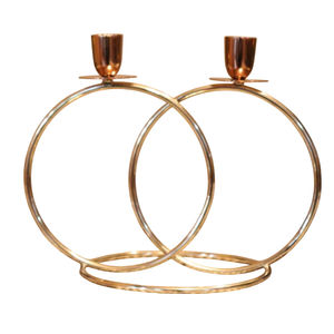 Hot Selling Gold Metal Iron Candlestick Stand for Home and Hotel Wholesale <b>Tealight</b> <b>Candle</b> Holder for Occasions - Product Image 6