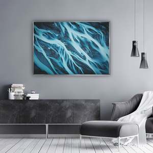 Set of 4 Silver 70 X 100cm Plastic <b>Poster</b> Frames - Product Image 5