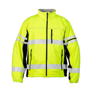 Chaquetas de seguridad hechas a medida Chaqueta DE SEGURIDAD reflectante de alta visibilidad con múltiples bolsillos para almacenamiento de herramientas Precio razonable OEM - Product Image 5
