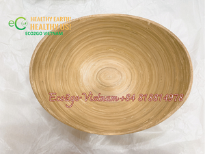 Nuevo Diseño de Tazones de Bambú/Tazón para Mezclar de Bambú con Logotipo/Juego de Cubiertos de Bambú para Viaje de Eco2go - Product Image 5