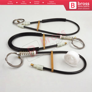 BWR1211 Kit de réparation de lève-vitre avant gauche pour série 5 E60 E61 2003-2010 4/5 porte 51337184383 Bross pièces automobiles - Product Image 2