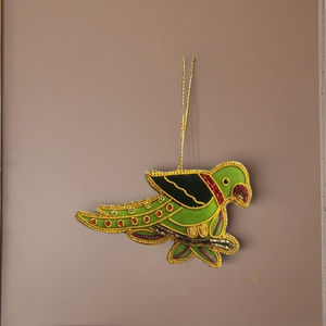 Adornos Navideños Hechos a Mano con Cuentas 2026, Decoraciones Colgantes para Regalos Navideños, Color y Tamaño Personalizables - Product Image 1