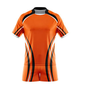 Uniforme de rugby pour jeunes de la dernière conception du fabricant élevé vêtements de football respirants ensembles de nouveauté - Product Image 1