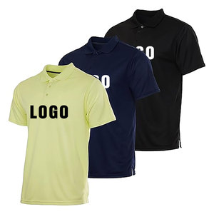 Polo de ingeniería con diseño de cuello de media manga de algodón que absorbe la humedad, ropa a granel de verano 2025 para hombres - Product Image 4