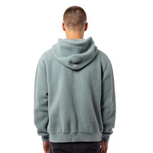Clothing Manufacturer Men's <b>Sherpa</b> <b>Hoodie</b> Customized Men's Polar Fleece <b>Hoodie</b> Custom Logo Street Wear <b>Hoodie</b> for Men - Product Image 3
