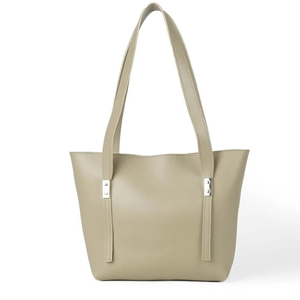 กระเป๋าโท้ทหนังแท้แฟชั่นใหม่สำหรับผู้หญิง  รับสกรีนโลโก้  หนังวัวแท้/หนัง PU  กระเป๋าถือสำหรับเดินทางท่องเที่ยวกลางแจ้ง - Product Image 5